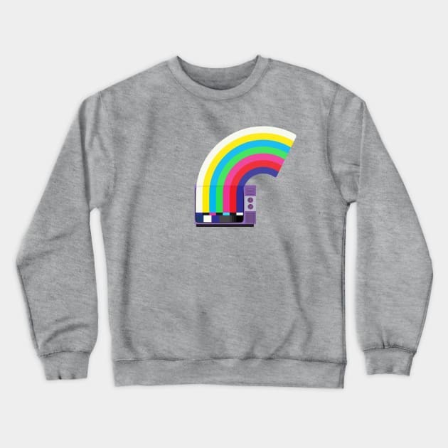 Weather Channel - Rainbow Crewneck Sweatshirt by wildnotions